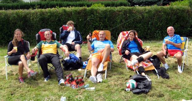 Open Air Volleyballturnier Wahrstorf 09.06.2012